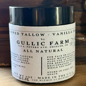 Vanilla Bean - Whipped Tallow Body Butter