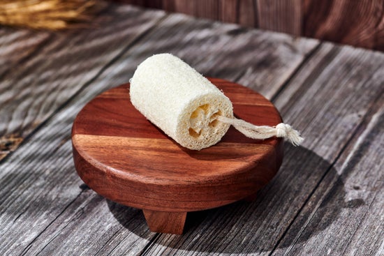 Natural Loofah Exfoliating Slices (Plastic Free, Unpackaged) - Image 2