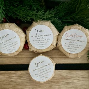 Tallow Hand Lotion Bar